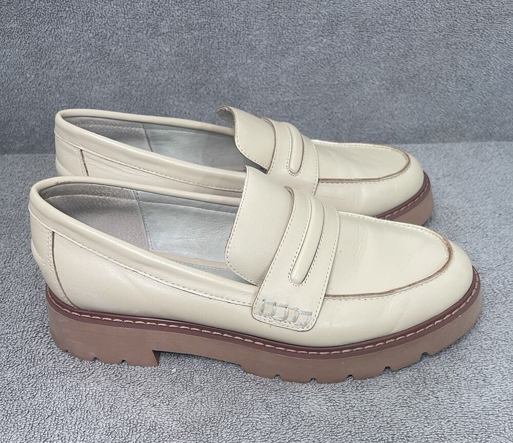 Sanctuary Westside Loafer Oatmilk Women's US 8.5 M
